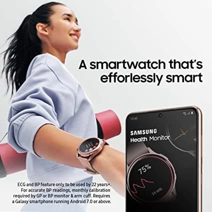 Samsung Galaxy Watch Active2 Bluetooth  40 mm, Sleep Monitor - Aqua Black