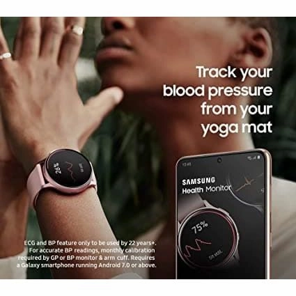 Samsung Galaxy Watch Active2 Bluetooth  40 mm, Sleep Monitor - Aqua Black