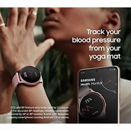 Samsung Galaxy Watch Active2 Bluetooth  40 mm, Sleep Monitor - Aqua Black