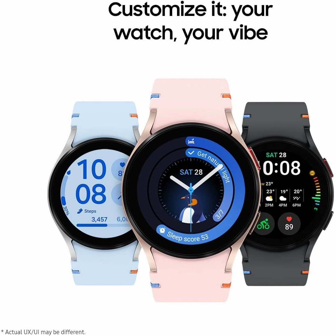 Samsung Galaxy Watch FE Bluetooth 40mm Smart Watch - Blue