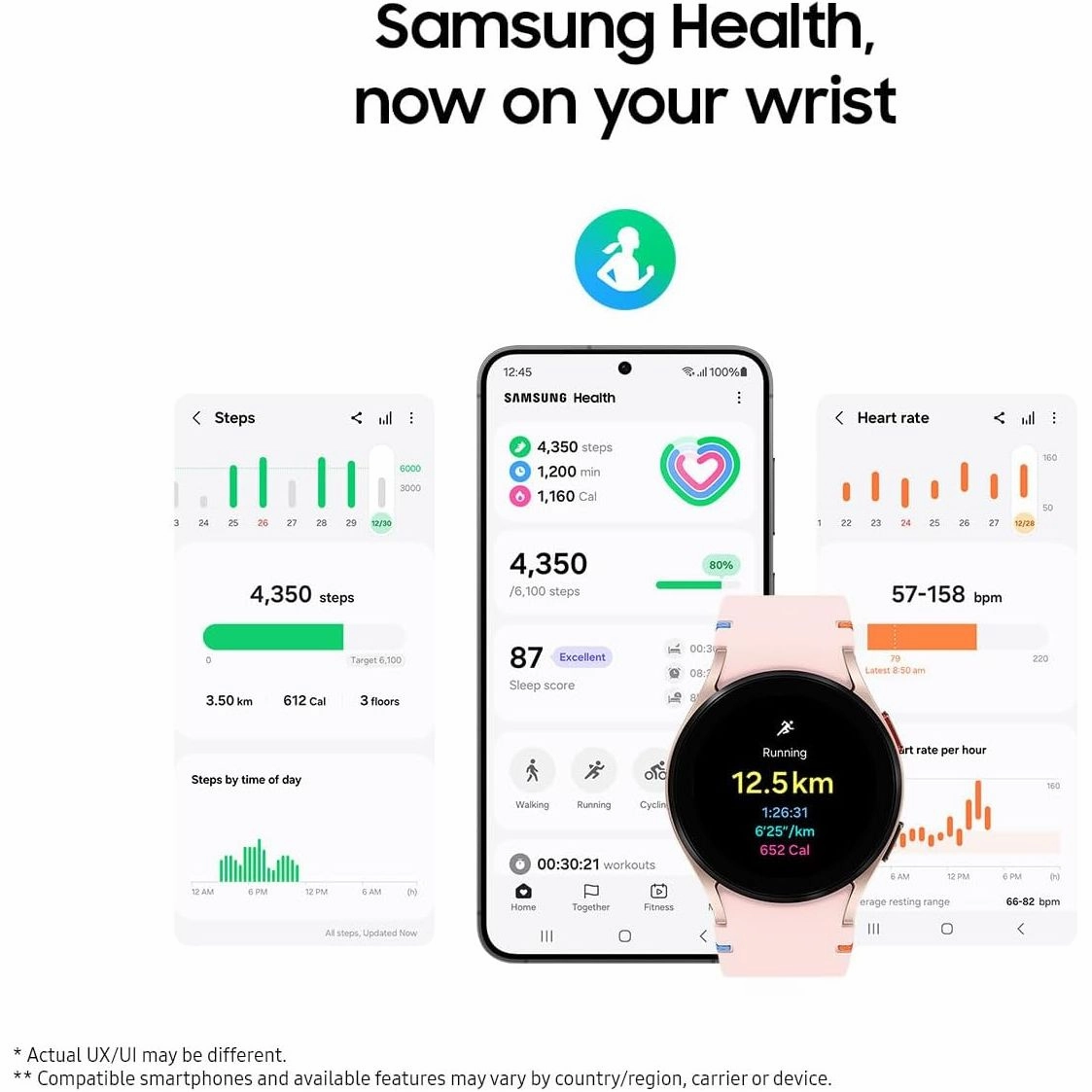 Samsung Galaxy Watch FE Bluetooth 40mm Smart Watch - Blue