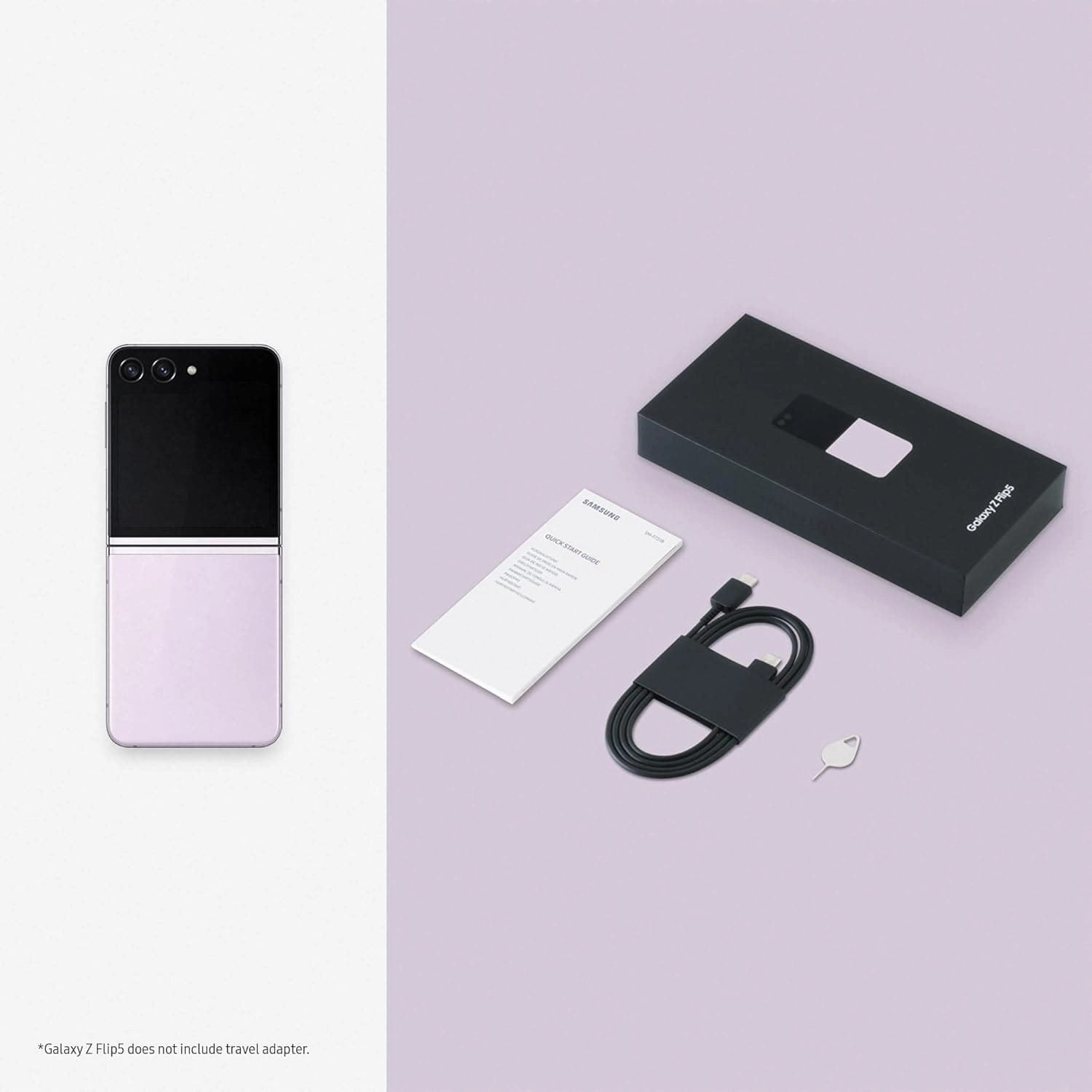 Samsung Galaxy Z Flip5 5G 256GB Phone - Lavender