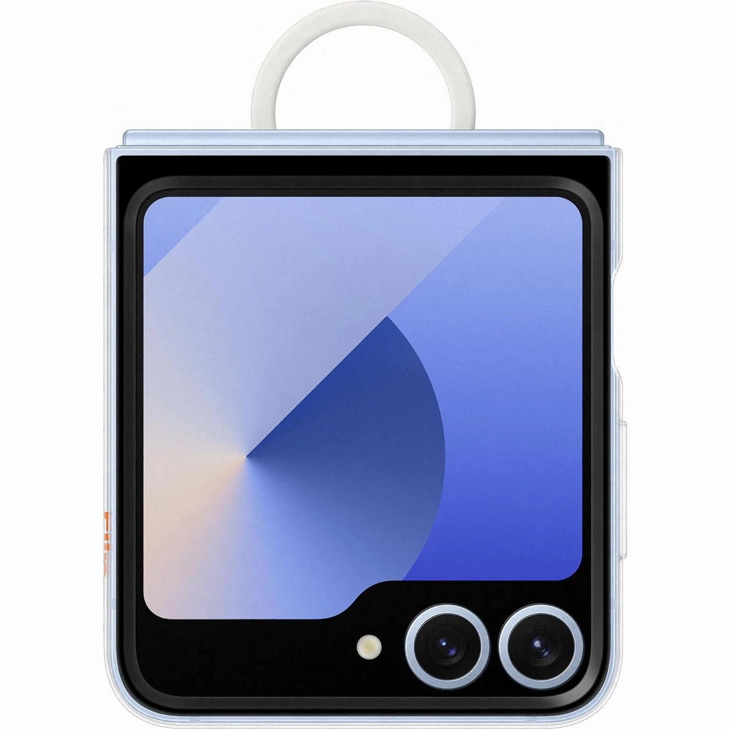 Samsung Galaxy Z Flip6 Official Clear Case with Ring, Transparent