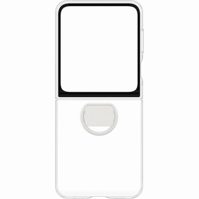 Samsung Galaxy Z Flip6 Official Clear Case with Ring, Transparent nintendo switch accessories, buy nintendo switch, best switch games