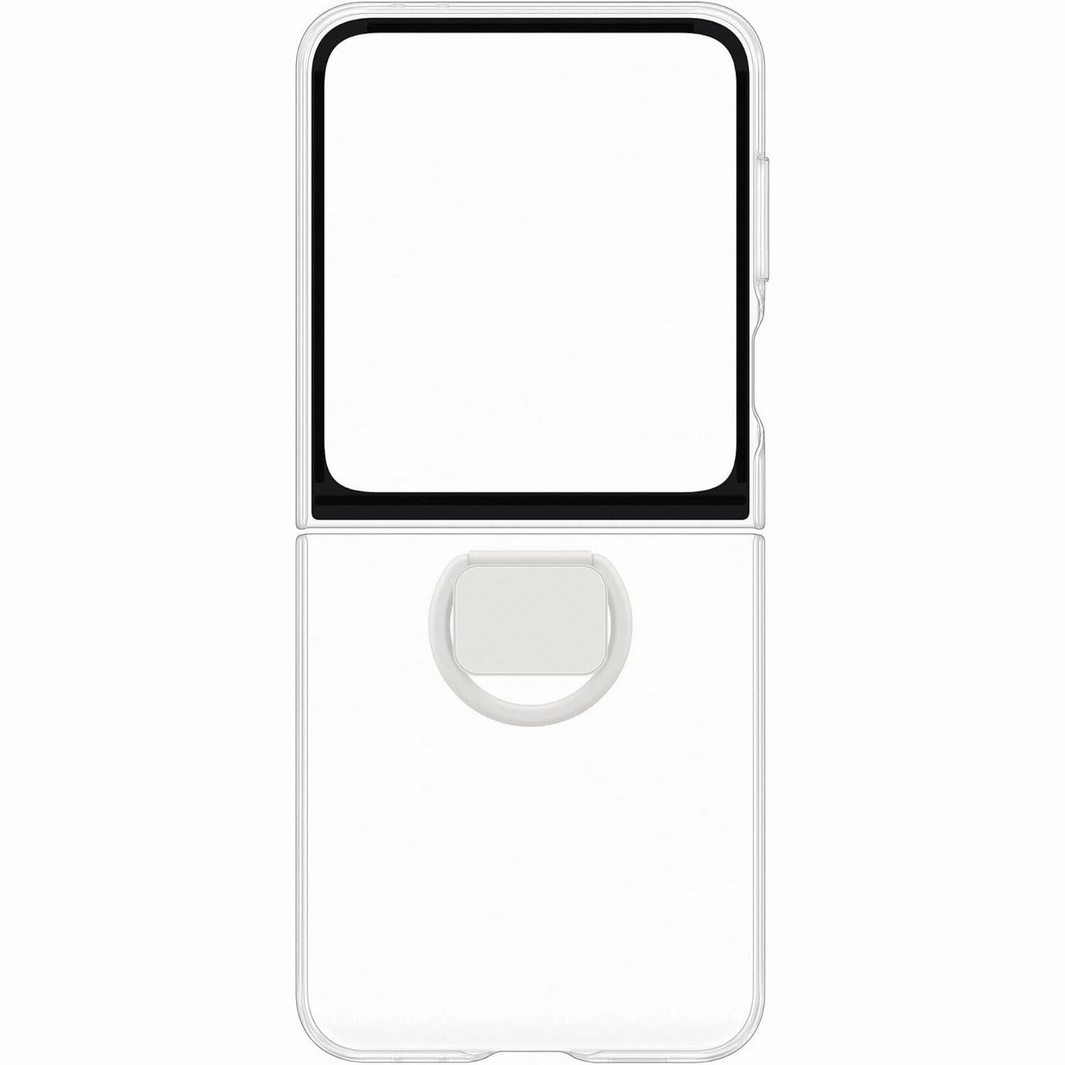 Samsung Galaxy Z Flip6 Official Clear Case with Ring, Transparent nintendo switch accessories, buy nintendo switch, best switch games