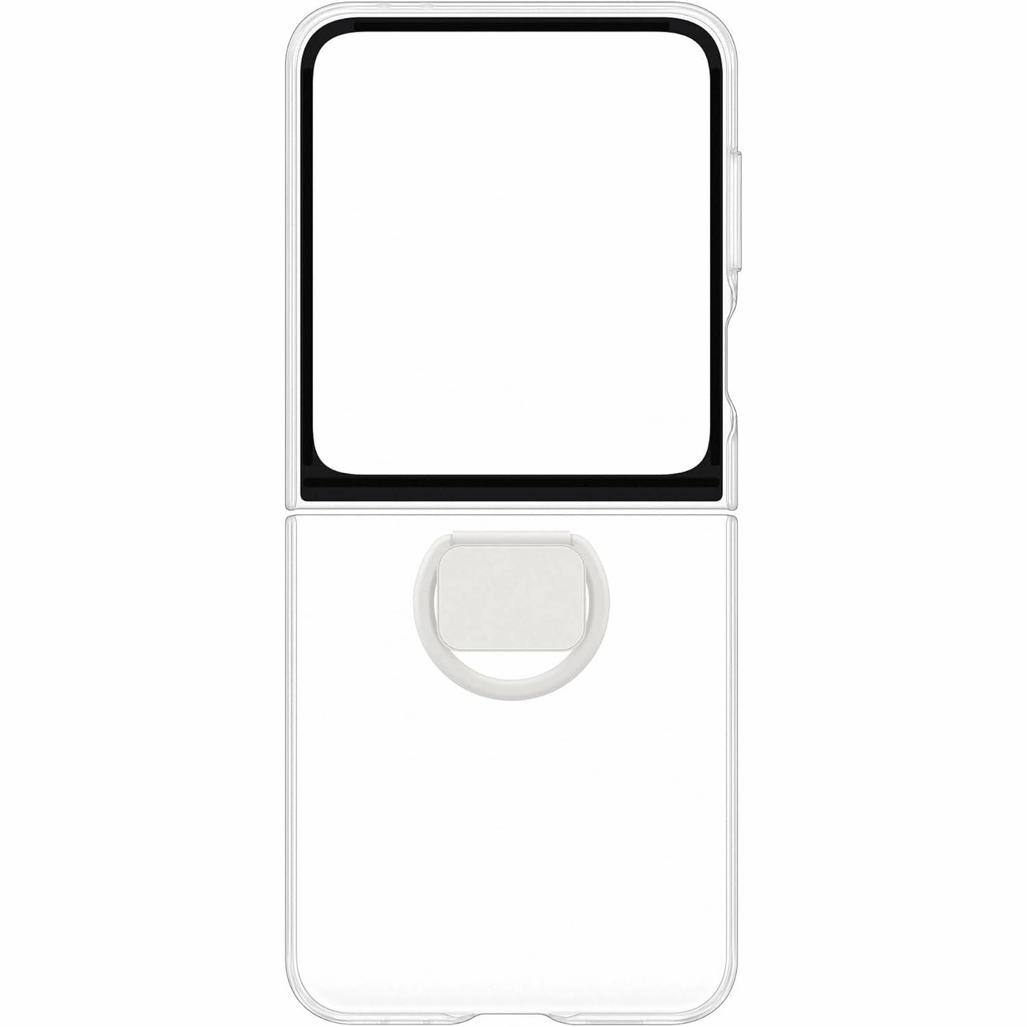 Samsung Galaxy Z Flip6 Official Clear Case with Ring, Transparent