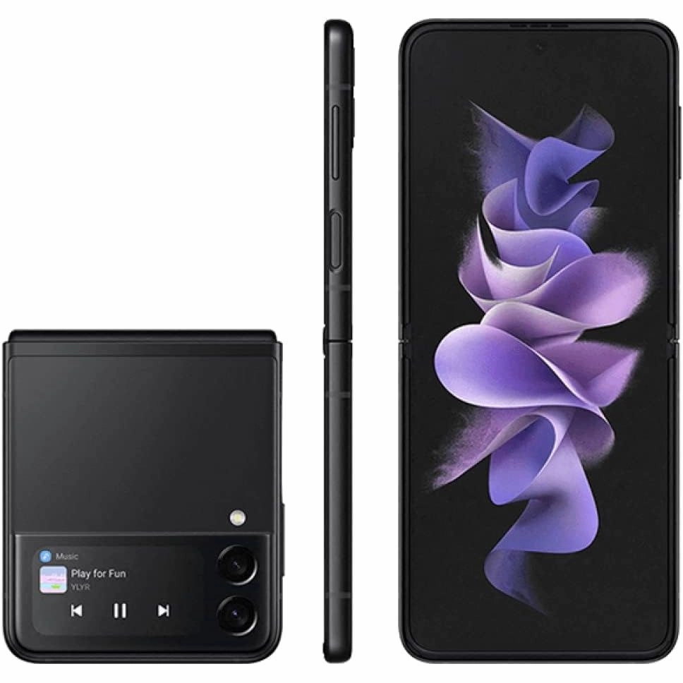 Samsung Galaxy Z Flip 3 5G 8GB RAM/128GB Storage Black - Unlocked