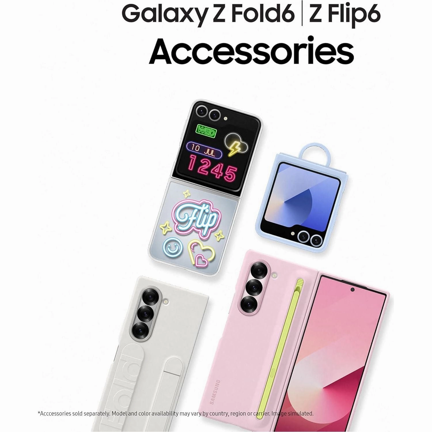 Samsung Galaxy Z Fold6 1TB Silver Shadow Unlocked SIM-Free Smartphone