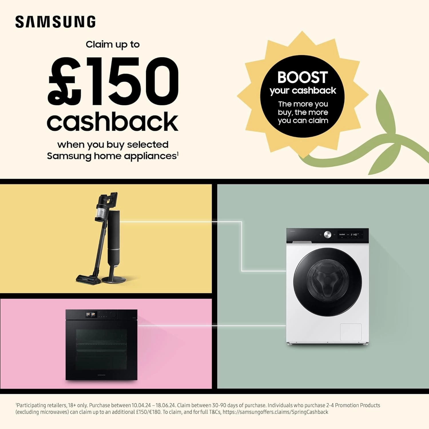Samsung Jet Bot Cordless Robot Vacuum Cleaner