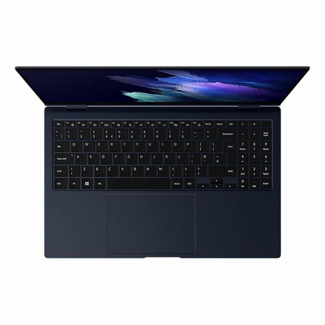 Samsung NP950QDB-KB1 Galaxy Book Pro 360 Intel Core i7 16GB RAM 512 GB SSD, Integrated Graphics, TouchScreen 2 in 1 Laptop - Mystic Blue