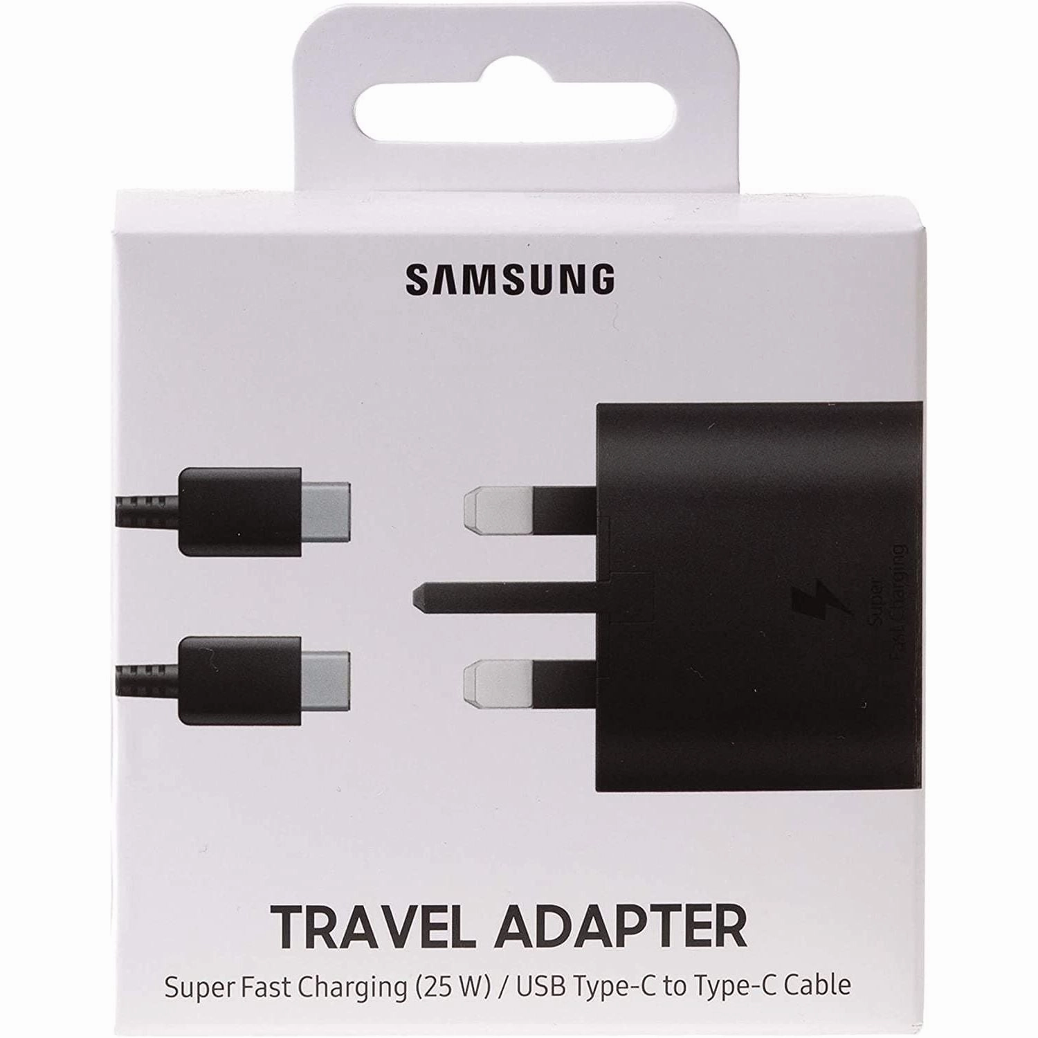 Samsung Original 25W Fast Charging USB-C Mobile Phone Charger, Compatible with Galaxy Smartphones and Other USB Type C Devices - Black