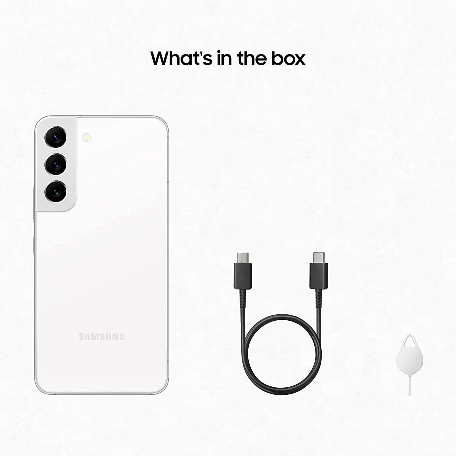 Samsung S22 5G 128GB Mobile Phone - White