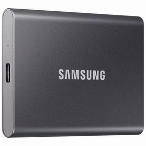 SAMSUNG T7 Portable External SSD - 1 TB, Grey computing devices, pc accessories, cheap computer online
