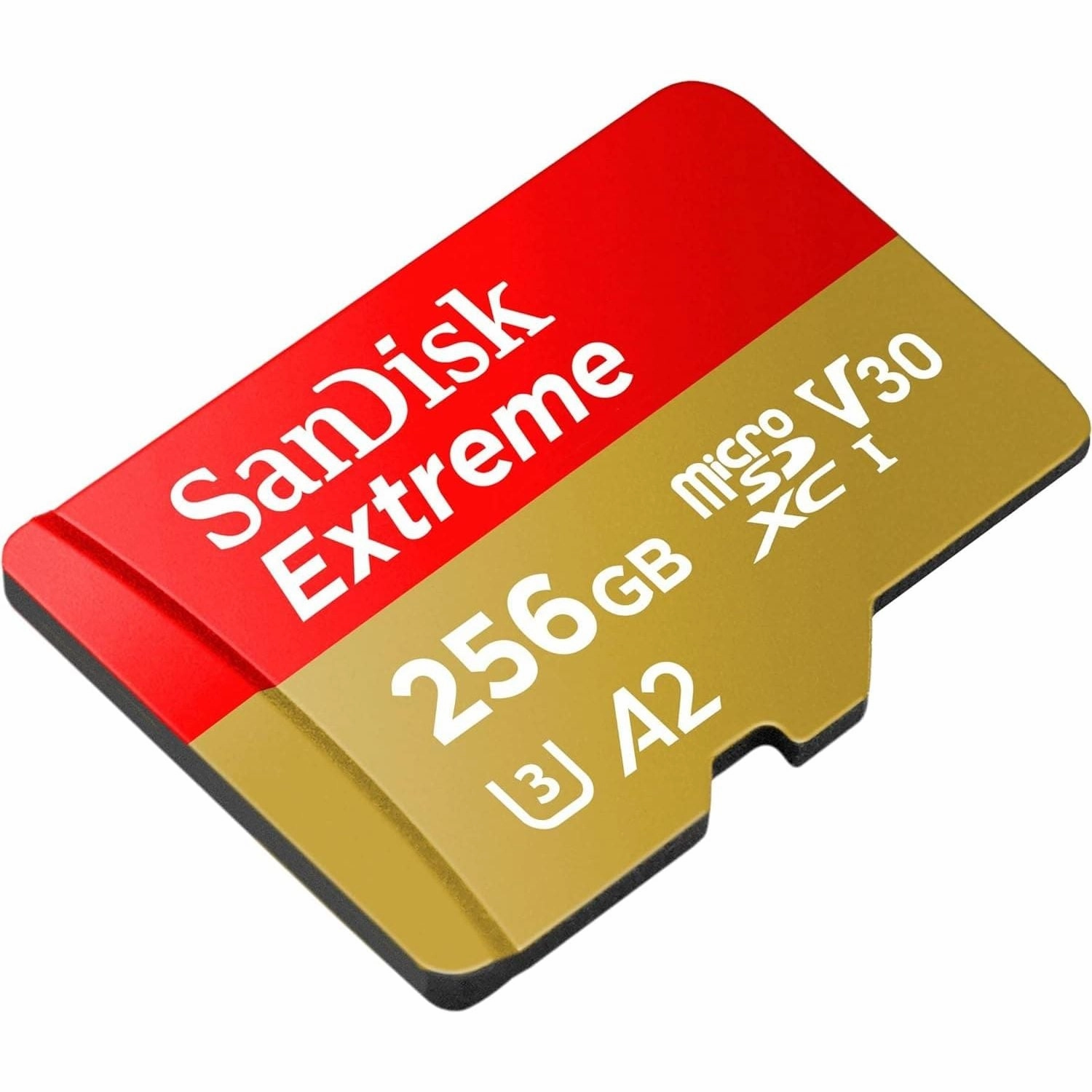 SanDisk 256GB Extreme microSDXC card   SD adapter   RescuePRO Deluxe, up to 190MB/s, with A2 App Performance, UHS-I, Class 10, U3, V30, Black