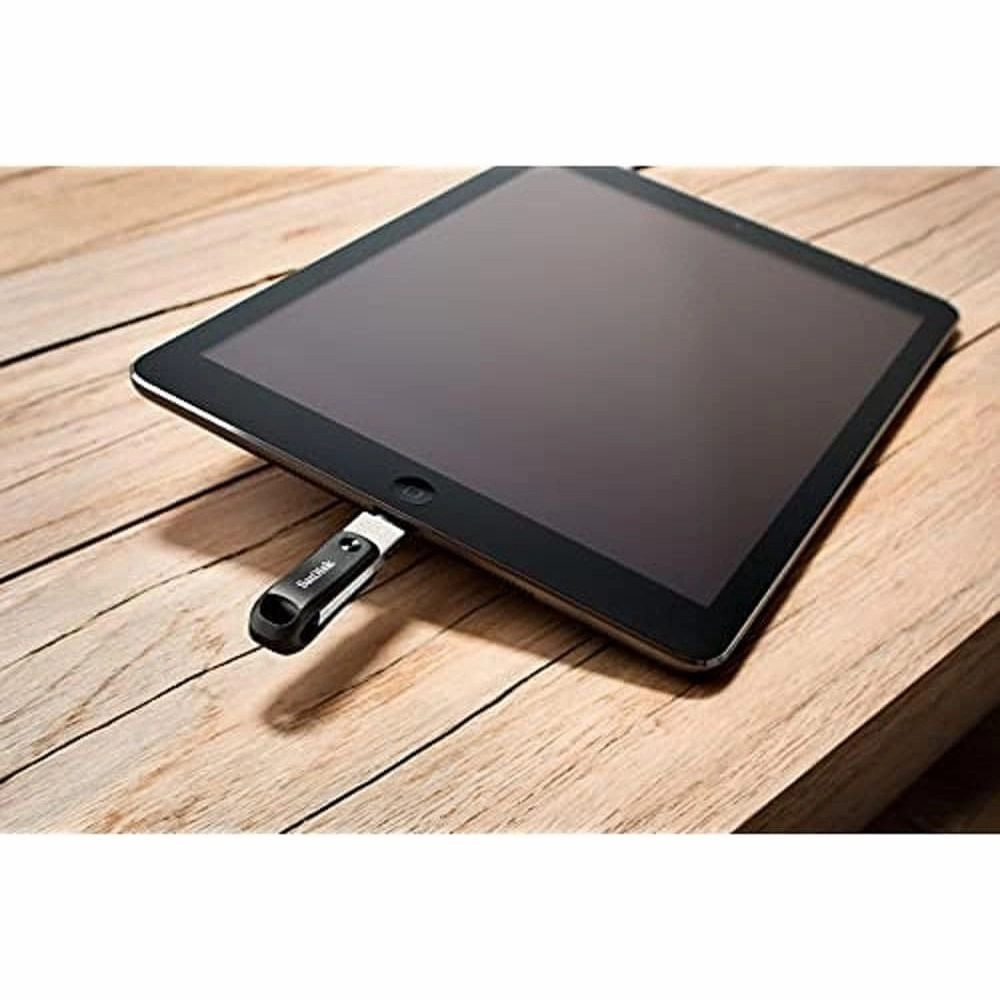 SanDisk 256GB iXpand Flash Drive Go with Lightning and USB 3.0 connectors, for iPhone/iPad, PC and Mac