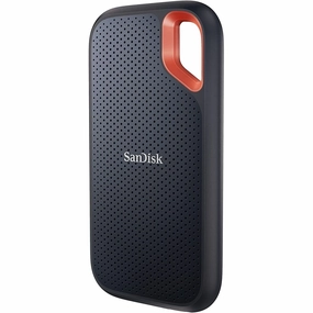 SanDisk 2TB Extreme Portable SSD, Up to 1050MB/s Read, 1000MB/s Write, USB-C, IP65 Water & Dust Resistant, Black computing devices, pc accessories, cheap computer online