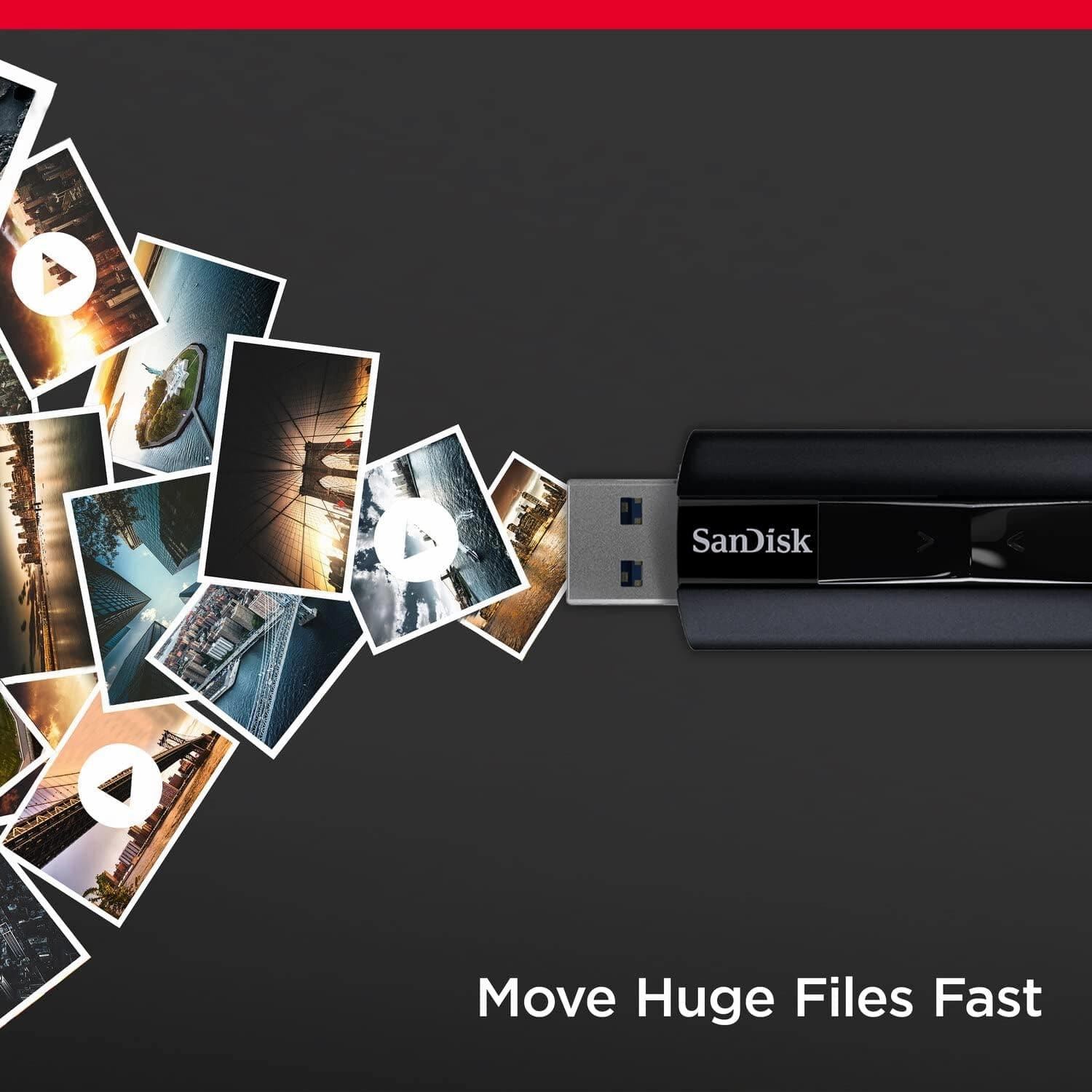 SanDisk Extreme PRO 128GB USB 3.2 Solid State Flash Drive, Up to 420MB/s Read Up to 380MB/s Write
