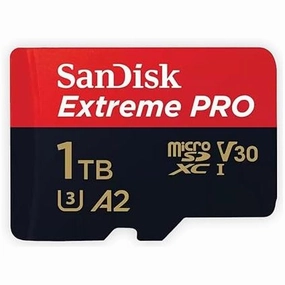 SanDisk Extreme Pro 1TB microSDXC Card UHS-I U3 A2 V30 mobile phones,smartphones,android phones,iphone