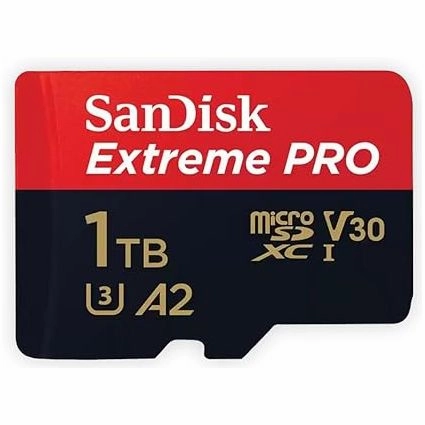 SanDisk Extreme Pro 1TB microSDXC Card UHS-I U3 A2 V30 mobile phones,smartphones,android phones,iphone