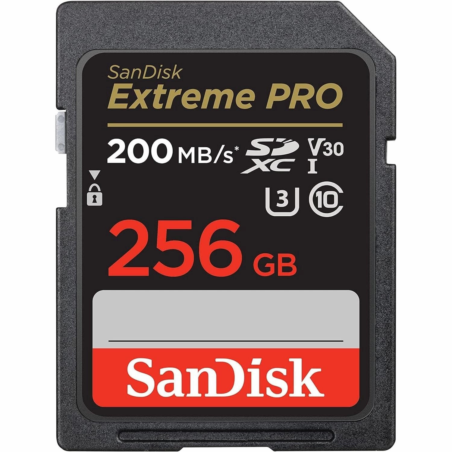 SanDisk Extreme PRO 256GB SDXC Card - UHS-I, Class 10, U3, V30, 200MB/s with RescuePRO Deluxe computing devices, pc accessories, cheap computer online