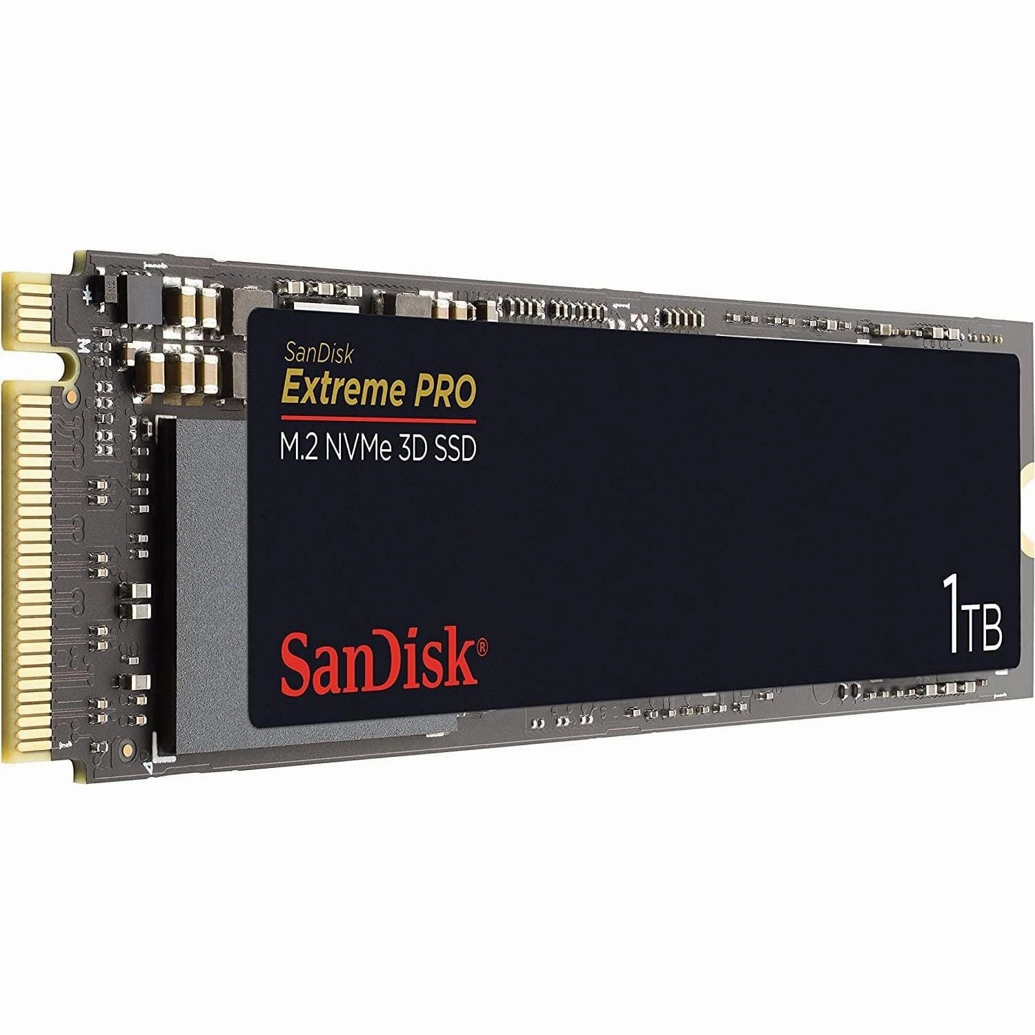SanDisk SDSSDXPM2-1T00-G25 Extreme PRO 1 TB M.2 NVMe 3D SSD, Black