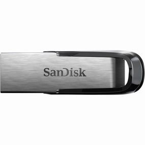 SanDisk Ultra Flair 128GB, USB 3.0, 150MB/s Read, Durable, Sleek Metal Casing, Silver/Black desktop computers, gaming desktop pc, all in one desktop deals