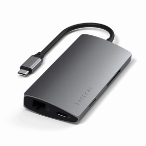SATECHI Multiport Adapter 4K V2 6-port USB-C Connection Hub - Space Grey computing devices, pc accessories, cheap computer online
