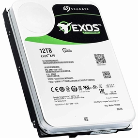 Seagate 12TB Exos X16 512E 3.5-inch SATA 7200 RPM Mechanical Hard Disk computing devices, pc accessories, cheap computer online