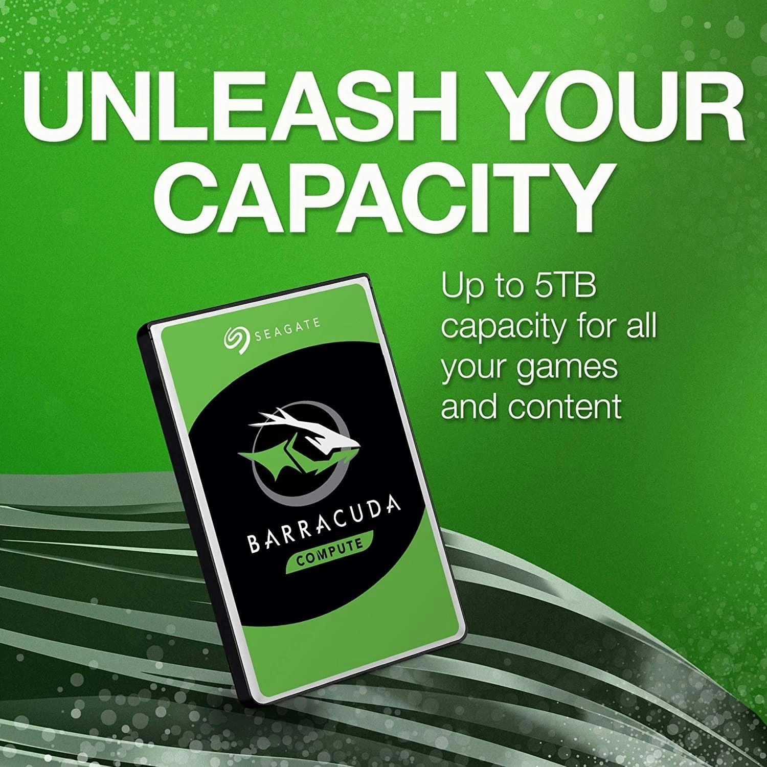 Seagate BarraCuda 2TB Internal Hard Drive HDD C 2.5 Inch SATA 6Gb/s 5400 RPM 128MB Cache for Computer Desktop PC (ST2000LMZ15)