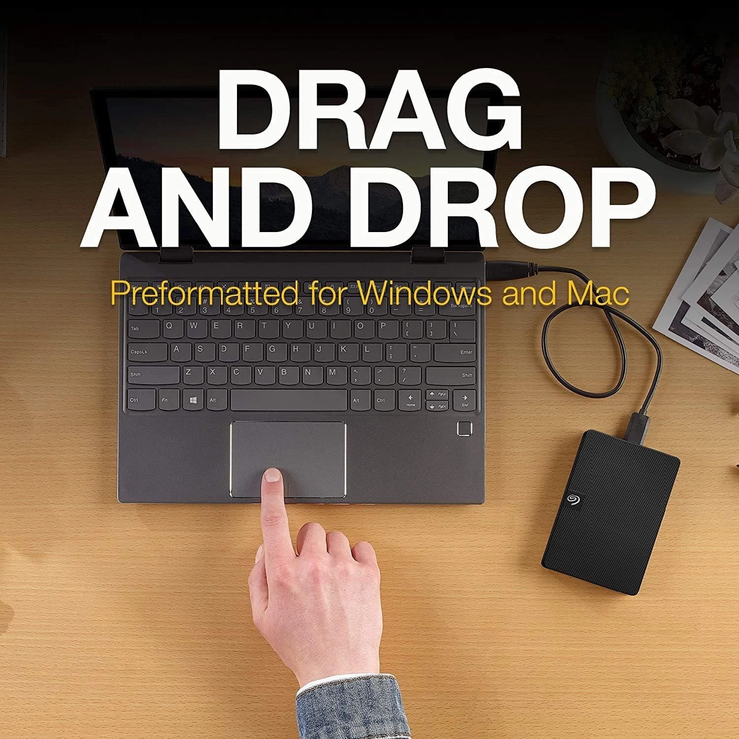 Seagate Expansion, 2 TB, External Hard Drive HDD