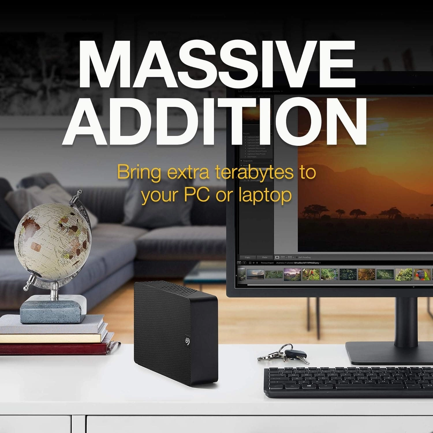 Seagate Expansion Desktop 4TB USB 3.0 External Hard Drive