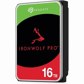 Seagate IronWolf Pro 16TB NAS Internal Hard Drive, 3.5" CMR, SATA 6 Gb/s, 7200 RPM, 256MB Cache, for RAID Network Attached Storage (ST16000NE000) computing devices, pc accessories, cheap computer online