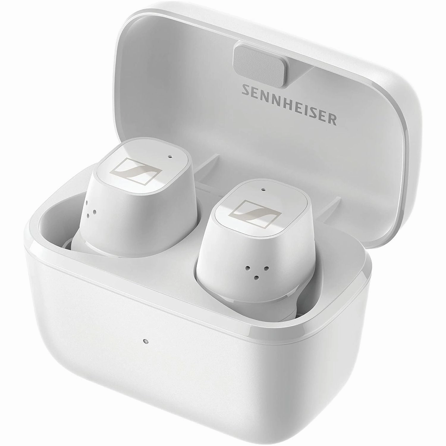 Sennheiser CX Plus True Wireless Earbuds - Bluetooth In-Ear, Active Noise Cancellation, Customizable Touch Controls, 24-Hour Battery, IPX4, White