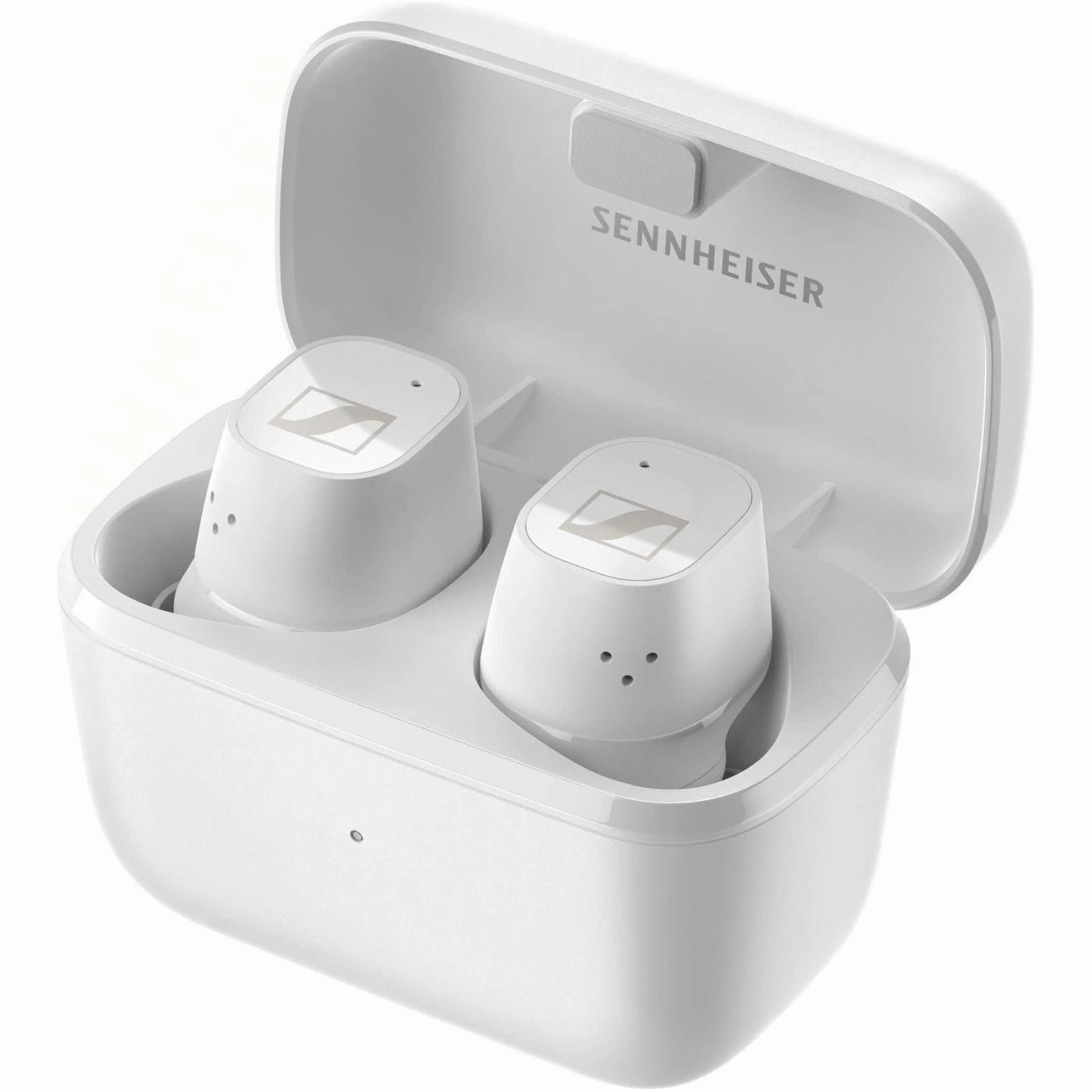 Sennheiser CX Plus True Wireless Earbuds - Bluetooth In-Ear, Active Noise Cancellation, Customizable Touch Controls, 24-Hour Battery, IPX4, White