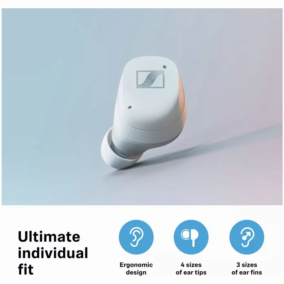 Sennheiser Momentum 3 In-Ear True Wireless Earbuds - Black