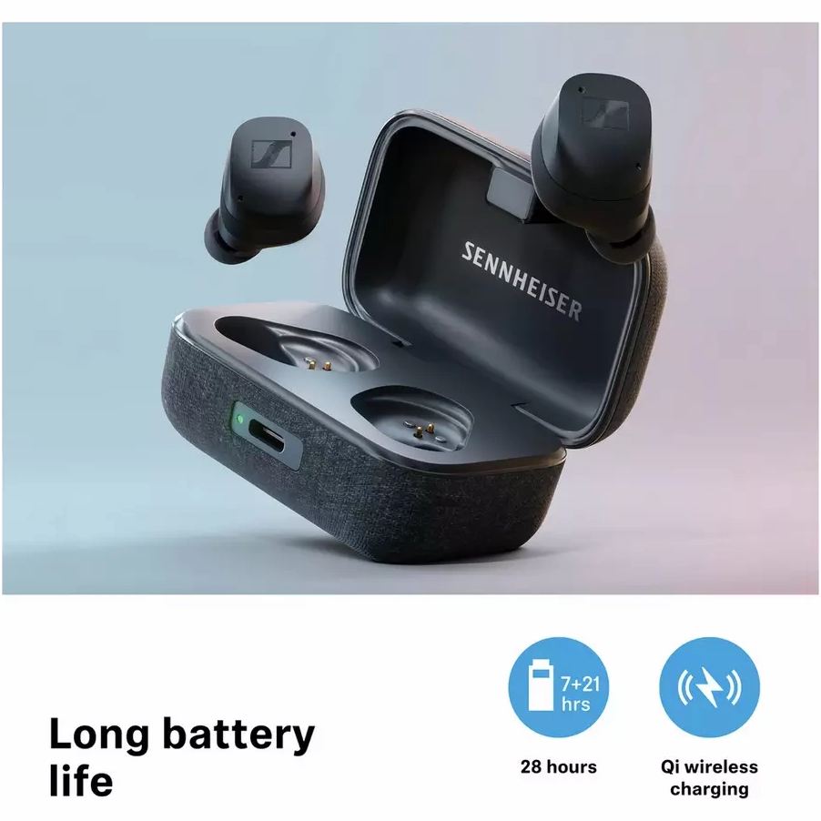 Sennheiser Momentum 3 In-Ear True Wireless Earbuds - Black