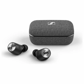 SENNHEISER Momentum True Wireless 2 Bluetooth Noise-Cancelling Earphones - Black & Grey bluetooth headphones, cheap wireless headphones, headphones with mic