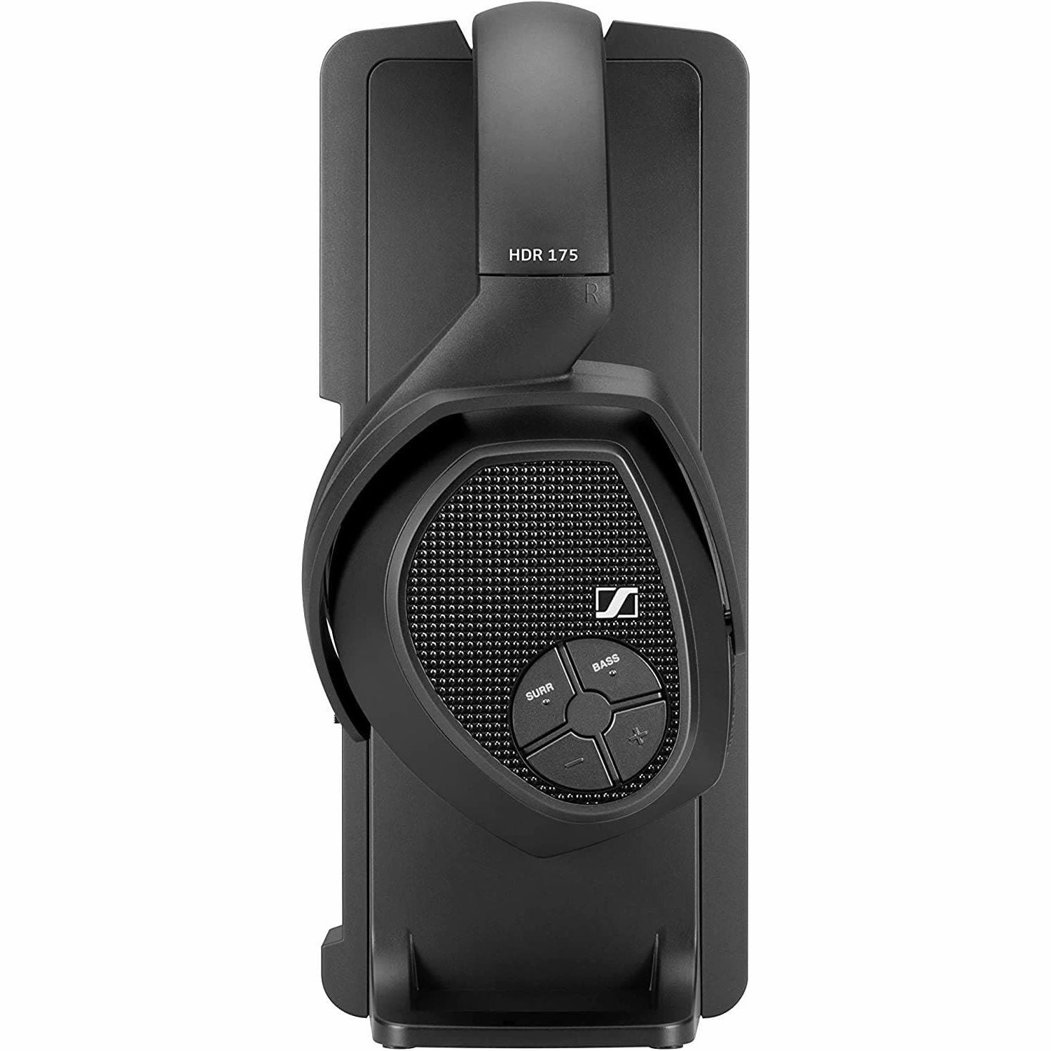 Sennheiser RS 175 Digital Wireless Over-Ear Headphones, Bass Boost & Surround Sound, Black