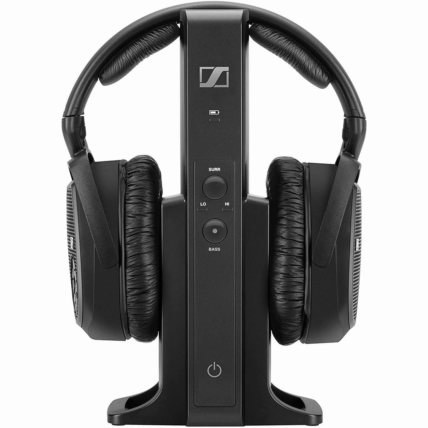 Sennheiser RS 175 Digital Wireless Over-Ear Headphones, Bass Boost & Surround Sound, Black