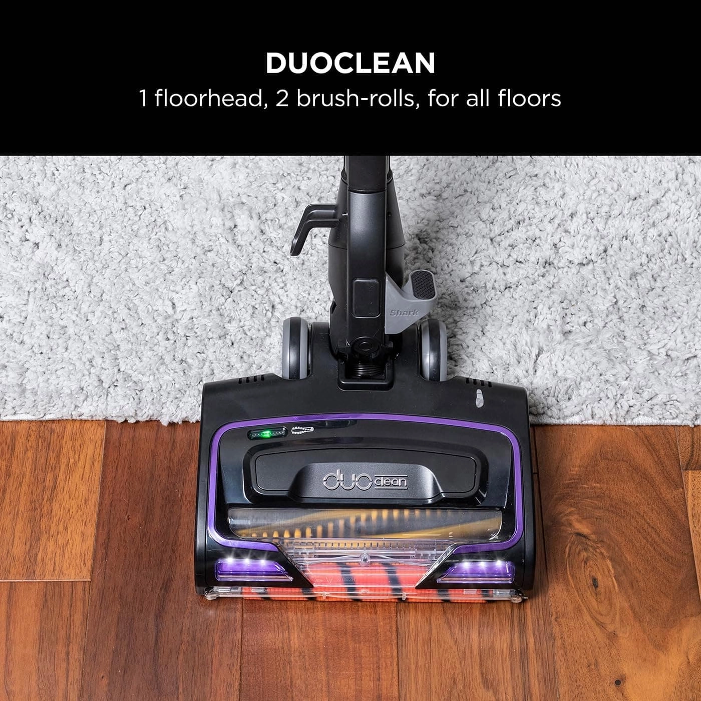 Shark Corded Stick Vacuum Cleaner [HZ500UK] Anti Hair Wrap, Purple