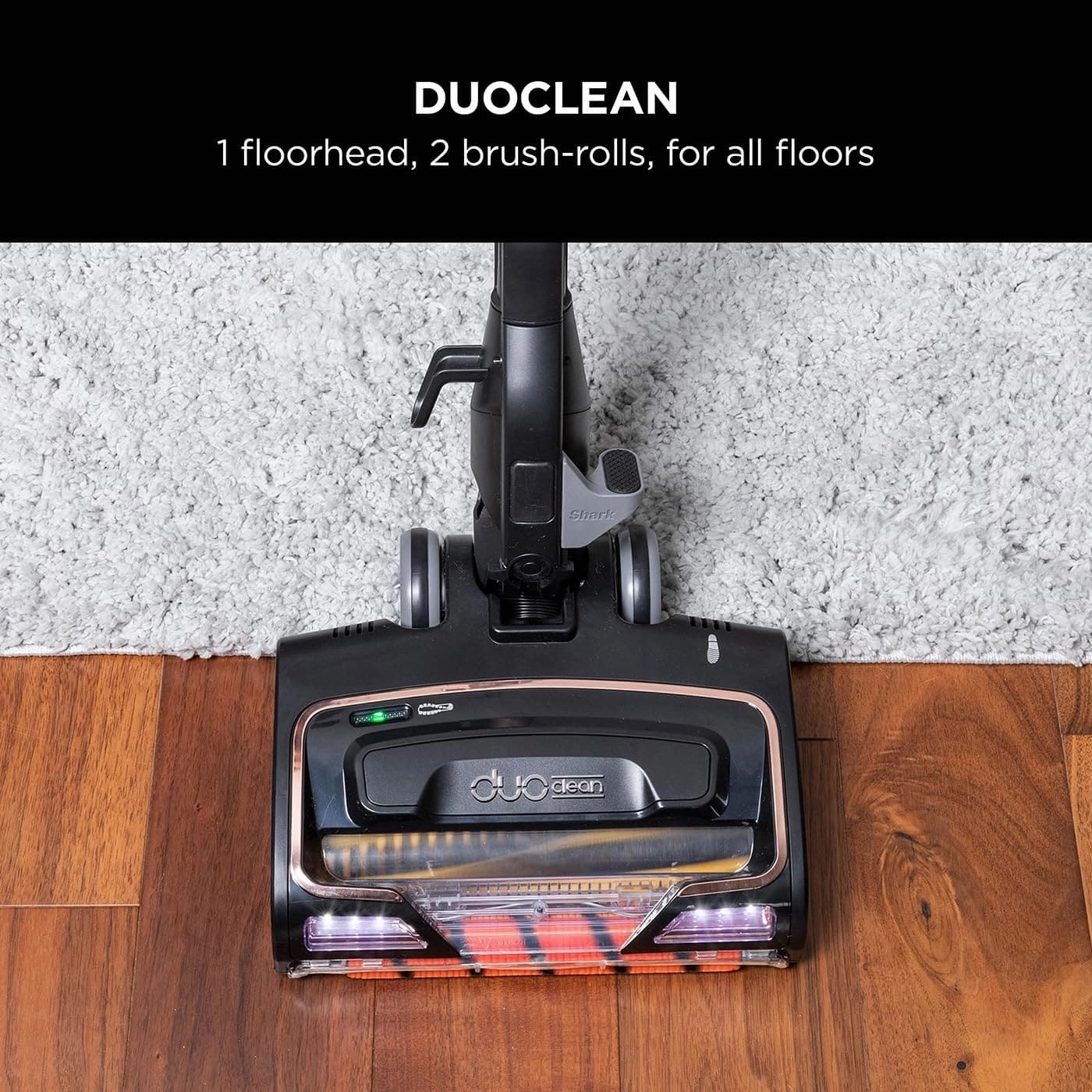 Shark Corded Stick Vacuum Cleaner [HZ500UKT] Pet Model, Anti Hair Wrap, Flexology, Rose Gold