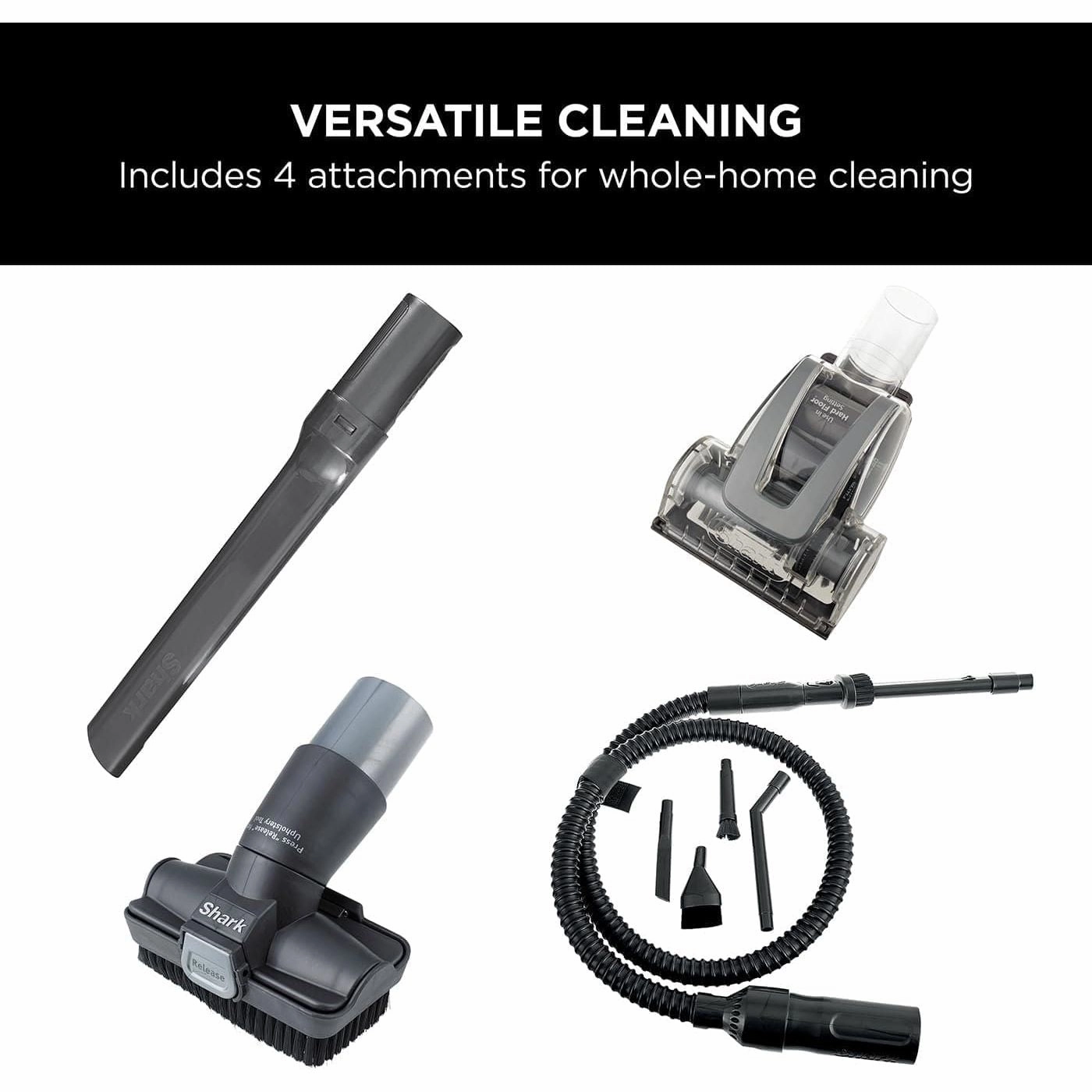 Shark Corded Vacuum [NZ690UKTDB] - Anti Hair Wrap Upright Vacuum Cleaner with Lift-Away, Pet Model - Black