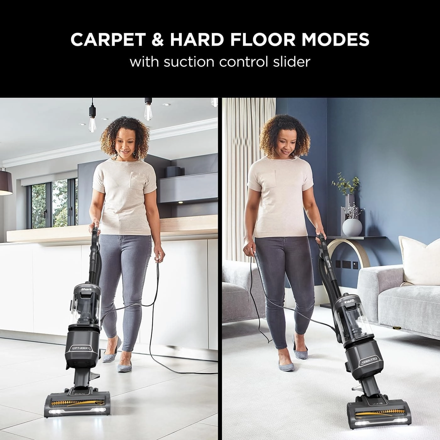 Shark Corded Vacuum [NZ690UKTDB] - Anti Hair Wrap Upright Vacuum Cleaner with Lift-Away, Pet Model - Black