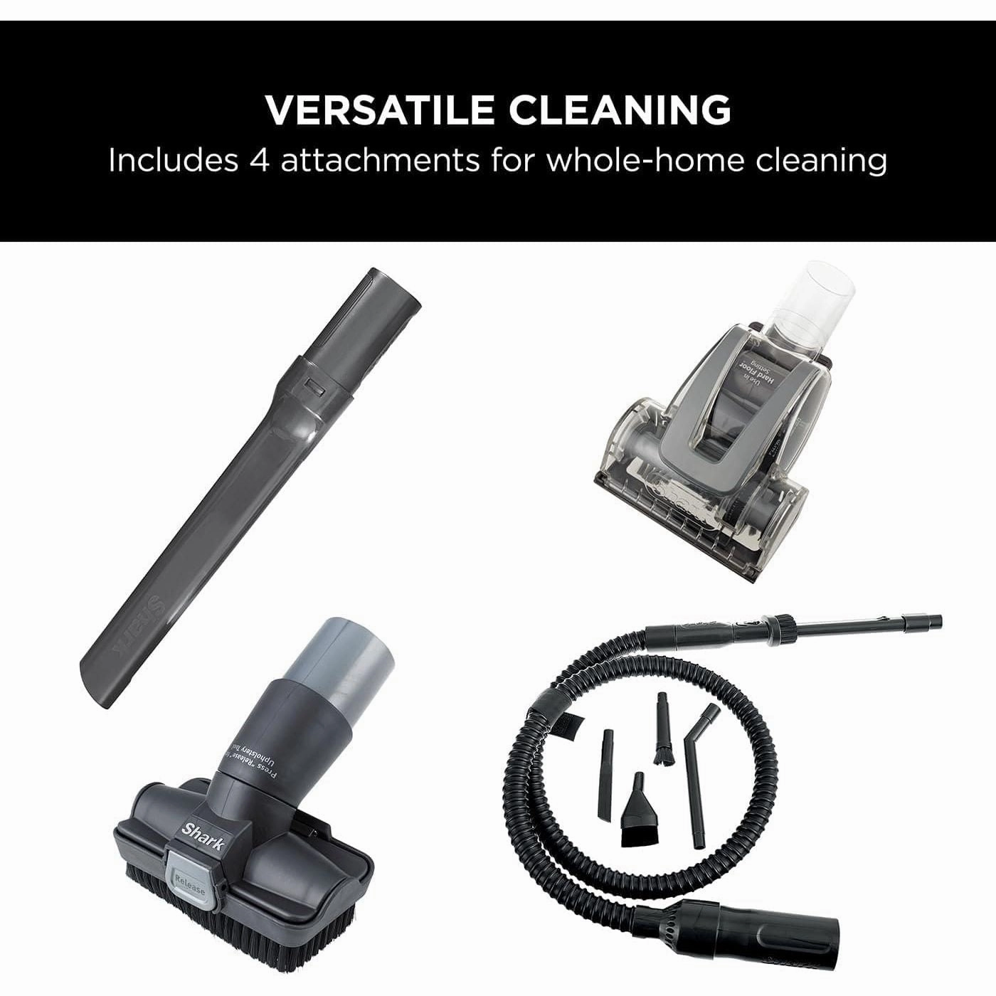Shark Corded Vacuum [NZ690UKTDB] - Anti Hair Wrap Upright Vacuum Cleaner with Lift-Away, Pet Model - Black