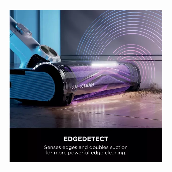 SHARK Detect Pro with Auto-Empty System IW3611UKT Cordless Vacuum Cleaner - White & Brass