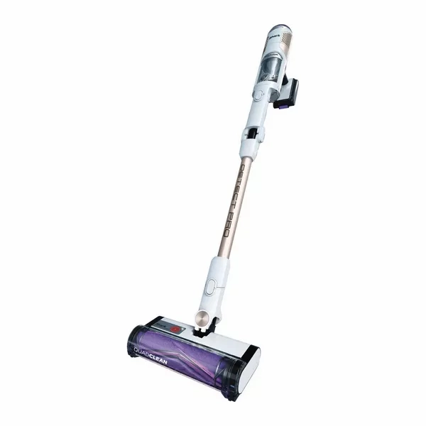 SHARK Detect Pro with Auto-Empty System IW3611UKT Cordless Vacuum Cleaner - White & Brass