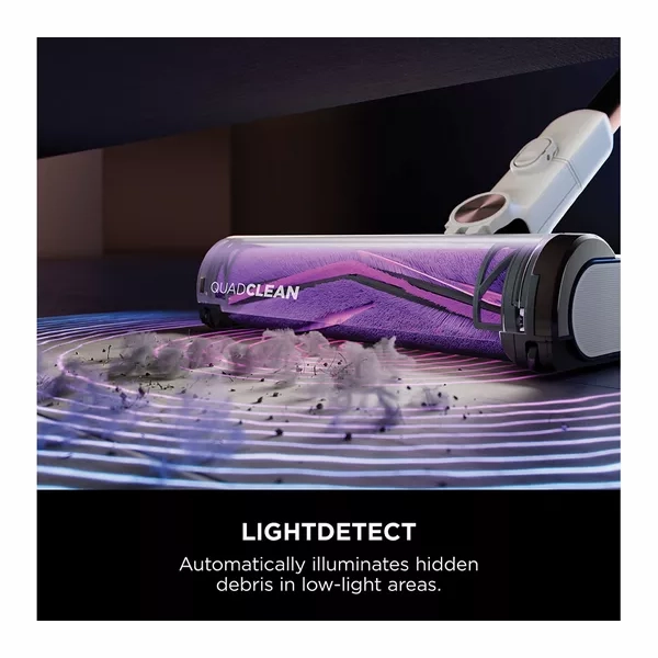 SHARK Detect Pro with Auto-Empty System IW3611UKT Cordless Vacuum Cleaner - White & Brass