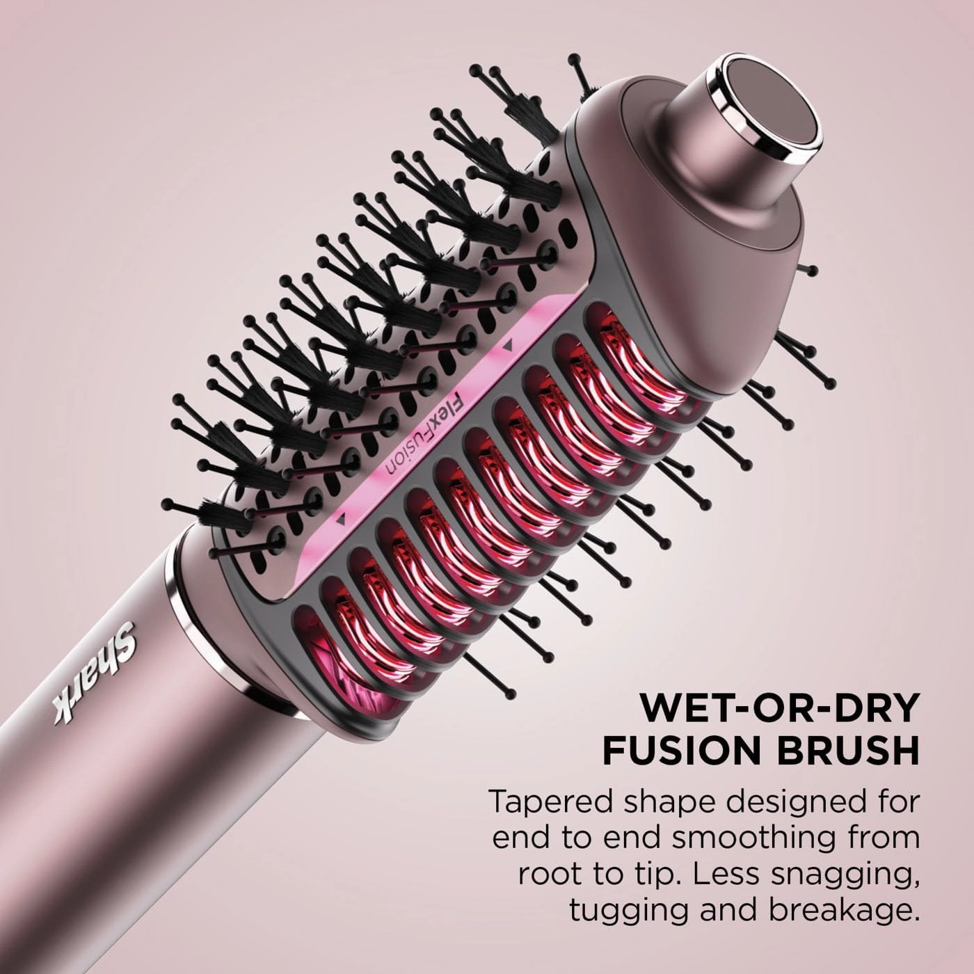 Shark FlexFusion Multi-Styler Hair Dryer & Ceramic Straightener Cosmic Blush HD652SUK
