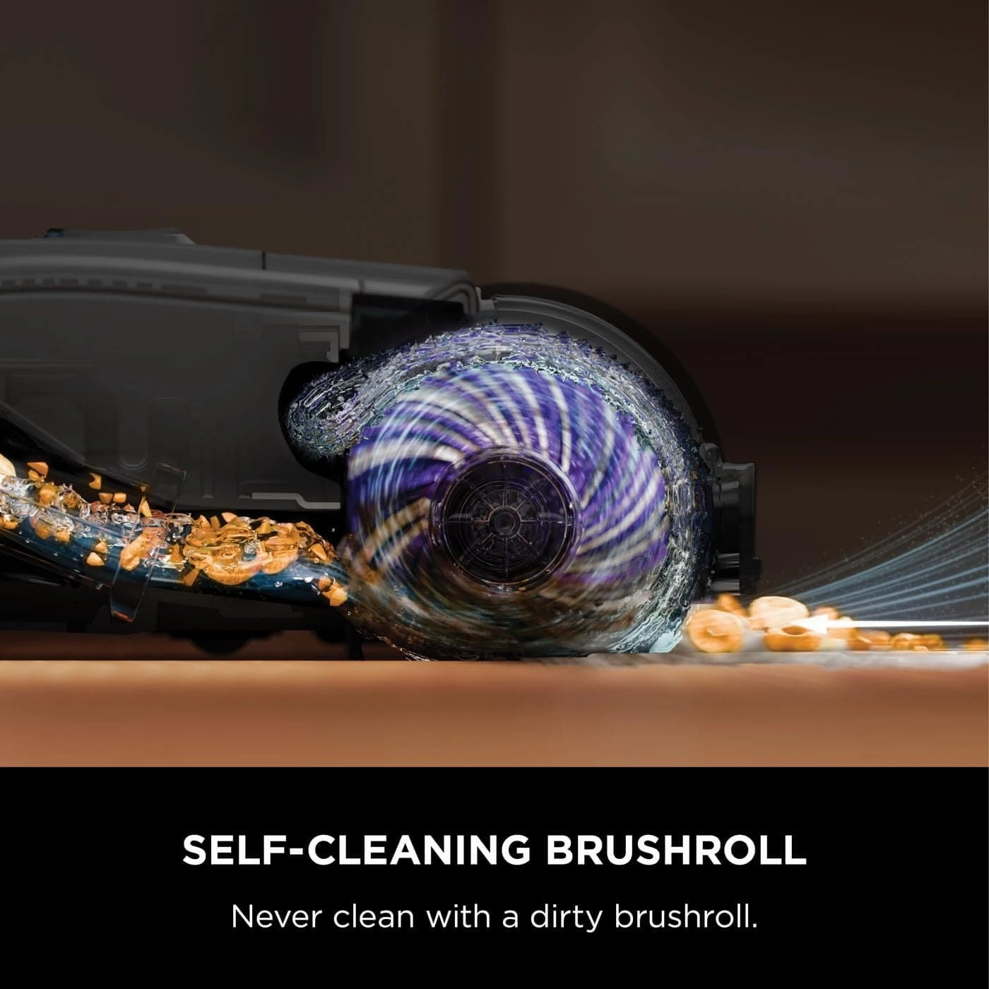 Shark HydroVac Cordless Hard Floor Cleaner with Antimicrobial Brush-Roll & Odour-Neutralising Multi-Surface Solution, Self-Cleaning, Vacuums & Mops Wet & Dry Messes, Grey WD210UK