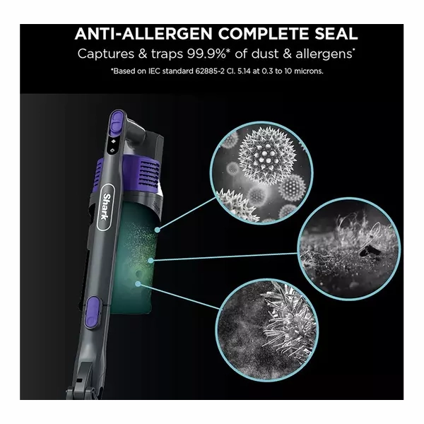 SHARK [IZ202UKT] Anti Hair Wrap with Pet Tool Cordless Vacuum Cleaner - Purple
